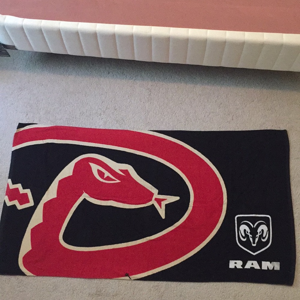 Arizona diamondbacks beach towel